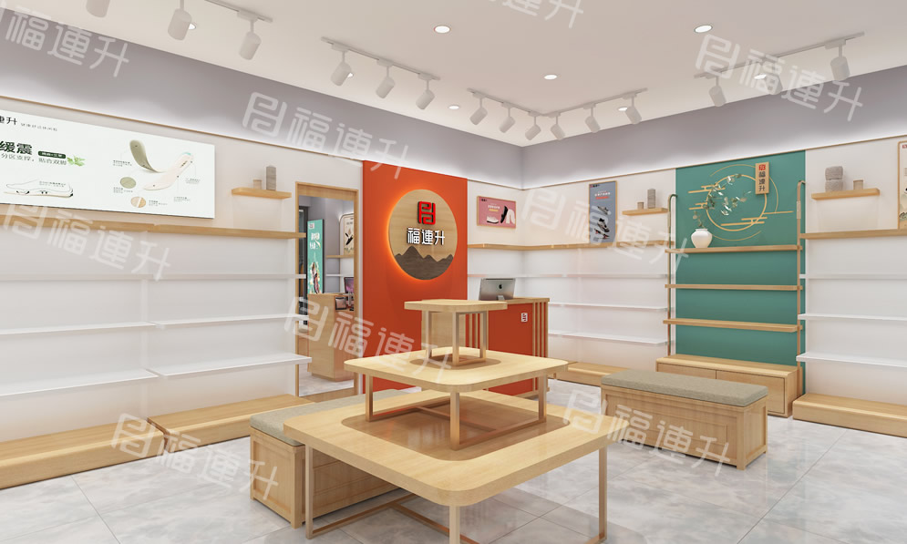 福連升健康舒適休閑鞋、老北京布鞋店面效果圖3