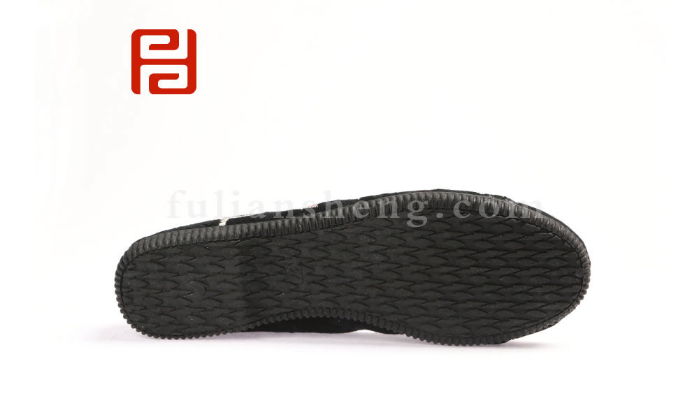 福連升女士花朵刺繡復(fù)古中國(guó)風(fēng)淺口單鞋老北京布鞋圖片