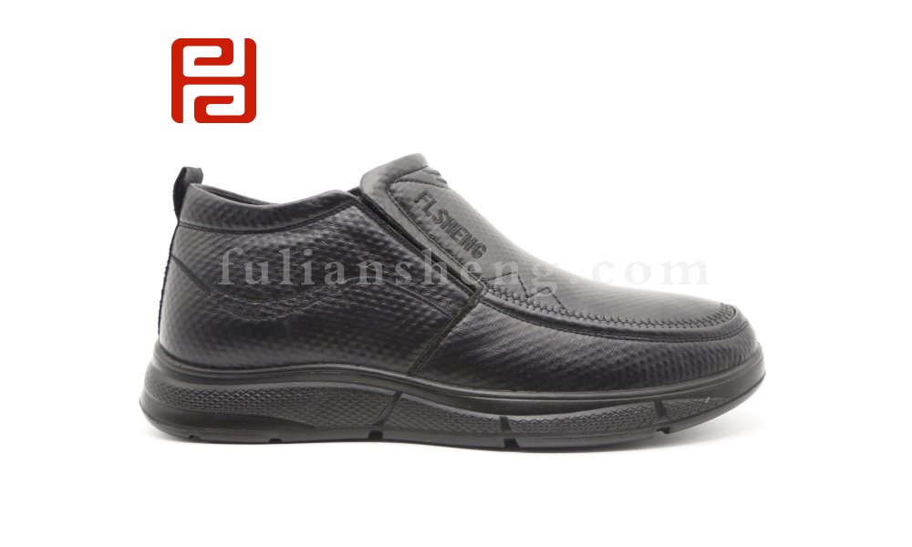 福連升老北京布鞋男冬季中年軟底舒適透氣休閑鞋圖片