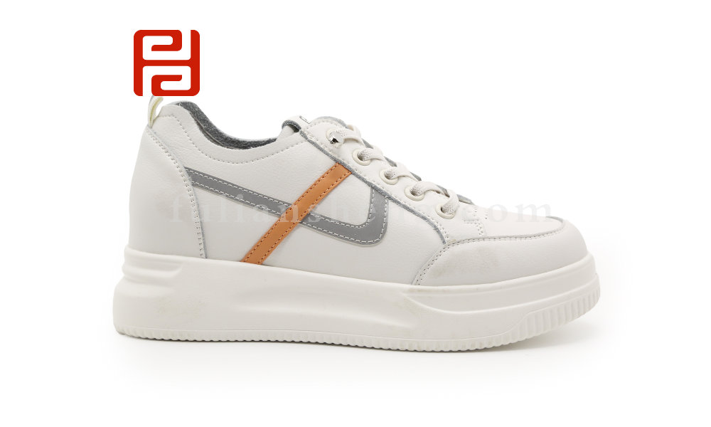 福連升休閑鞋20冬季小白鞋女百搭平底女鞋松糕鞋厚底板鞋圖片