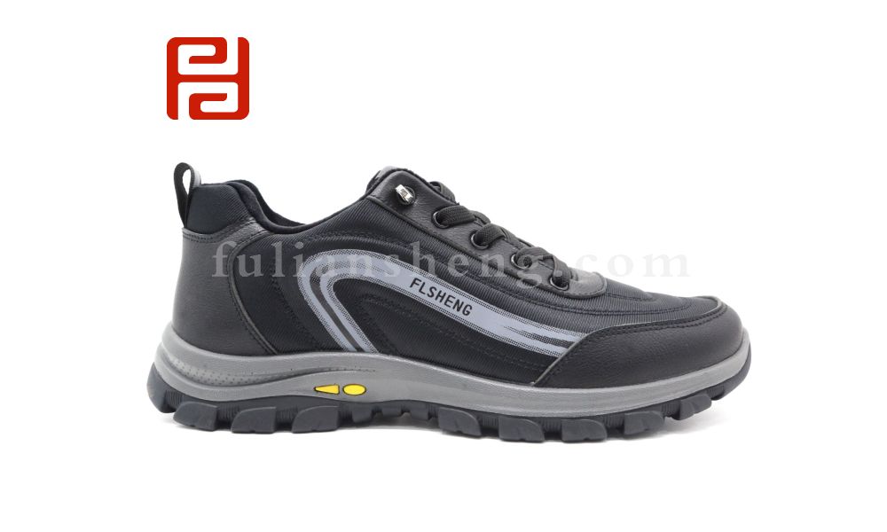 福連升休閑鞋男鞋中老年舒適保暖運(yùn)動鞋橡膠軟底FJA-98265061圖片