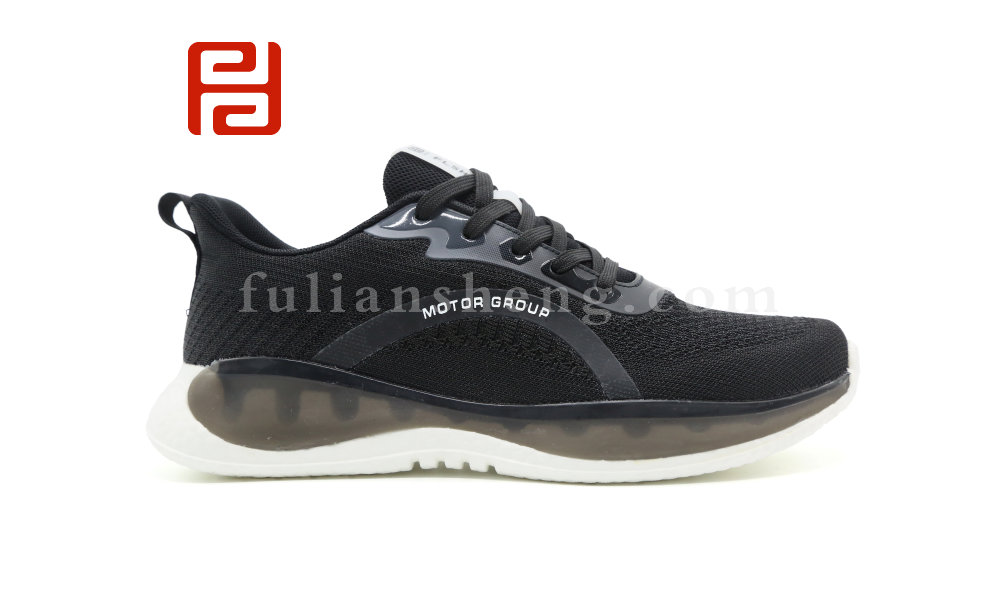 福連升休閑運(yùn)動鞋朦幻紗面料超輕舒適爆米花鞋底