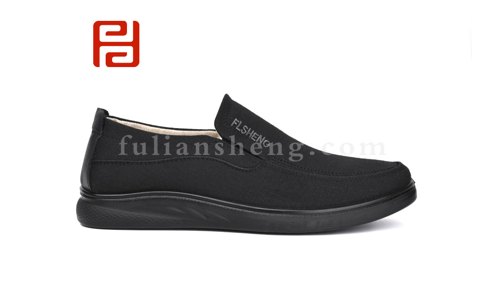 福連升春秋男款單鞋休閑舒適養(yǎng)生中老年鞋