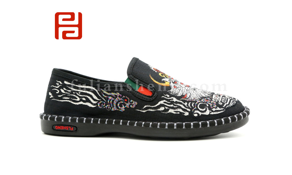 福連升春秋時(shí)尚國粹休閑鞋中國風(fēng)男鞋老北京布鞋