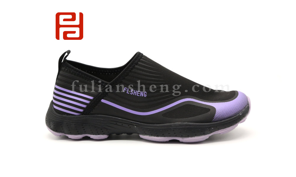 福連升防滑情侶鞋平底鞋套腳休閑運(yùn)動(dòng)跑步旅行單鞋