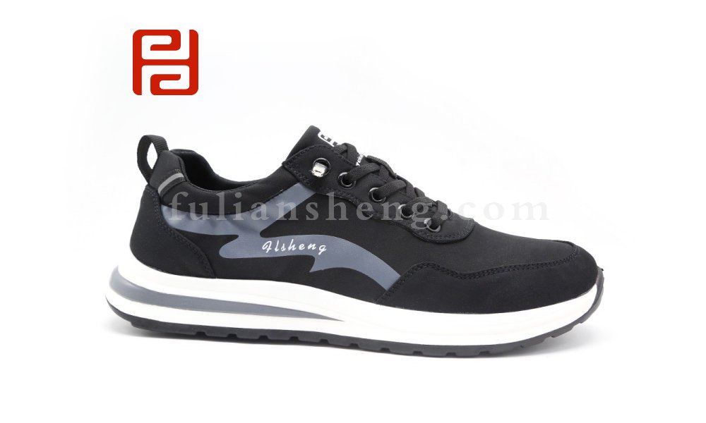 福連升休閑運(yùn)動男單鞋簡潔中老年阿甘運(yùn)動鞋圖片