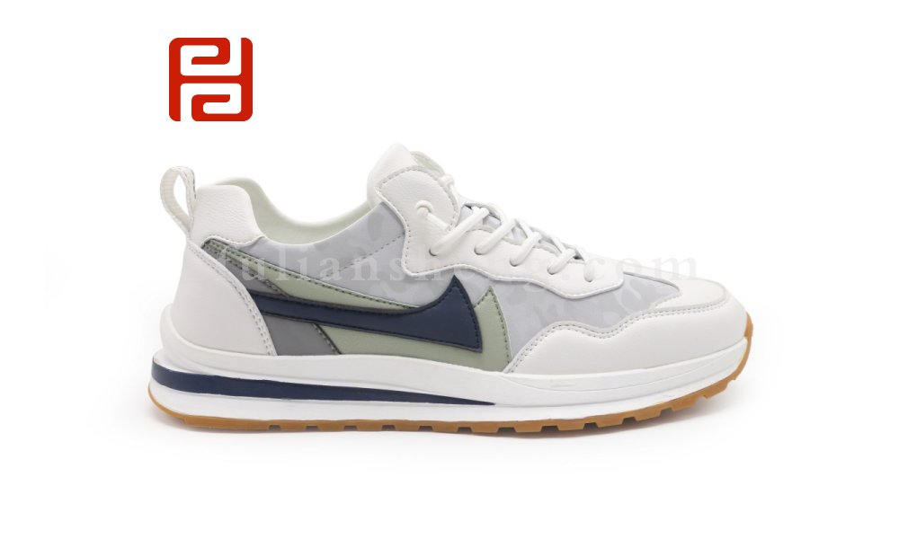 福連升休閑鞋2021秋季新款阿甘鞋休閑運動網(wǎng)紅復古男鞋圖片