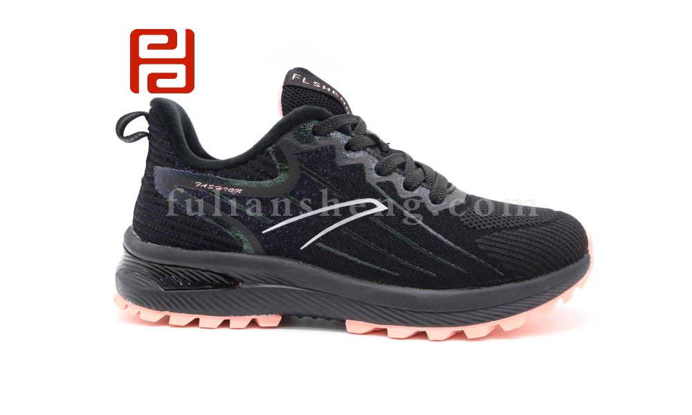 福連升休閑鞋冬季飛織透氣保暖加絨休閑運(yùn)動(dòng)女鞋圖片