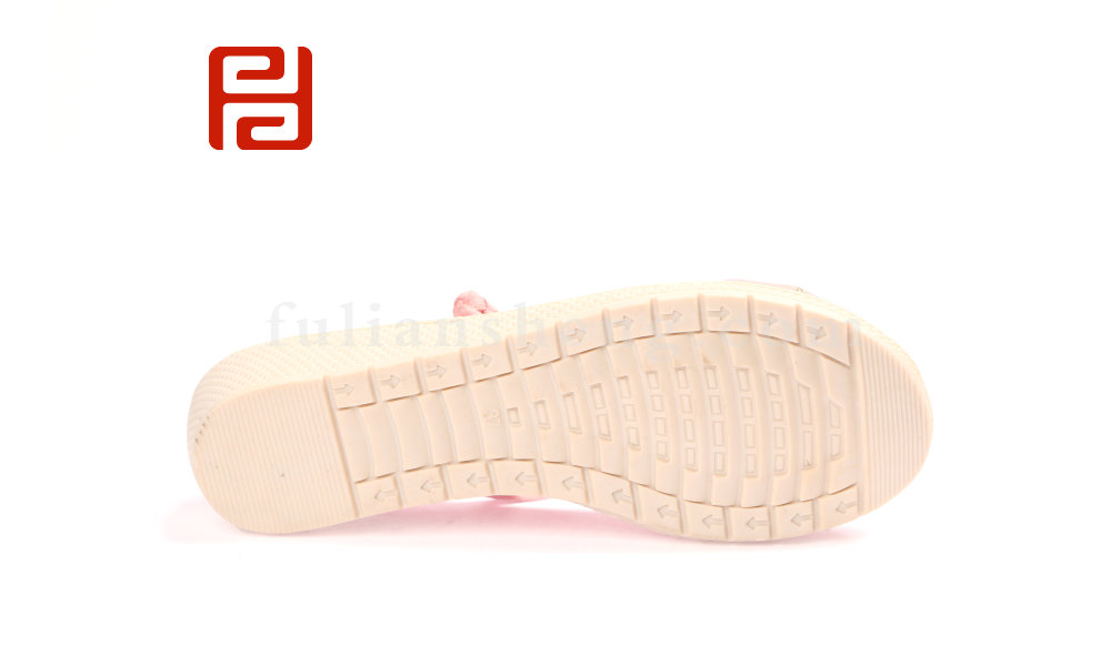 福連升老北京布鞋春時尚民族風(fēng)繡花坡跟女單鞋(圖4)