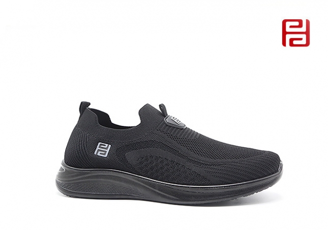 春季休閑運(yùn)動漫步鞋中老年透氣輕便軟底散步男鞋