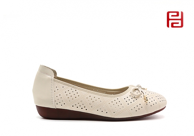 福連升夏季女鞋小芭蕾淺口鞋子低跟舒適休閑女鞋