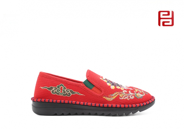 福連升老北京布鞋國粹時尚潮鞋復(fù)古千層底女鞋