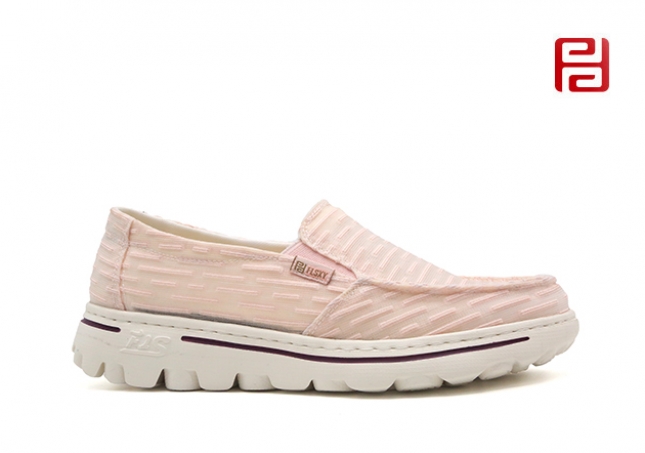 福連升夏季女鞋休閑生活超輕鞋網(wǎng)紗透氣面料