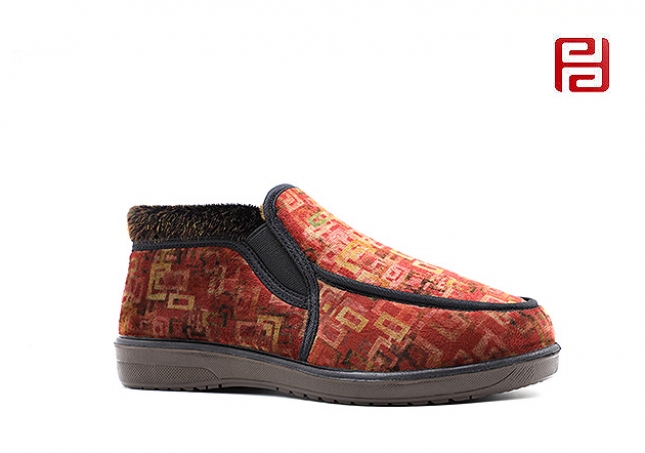 福連升冬季新款休閑生活女鞋老北京布鞋舒適休閑養(yǎng)生鞋