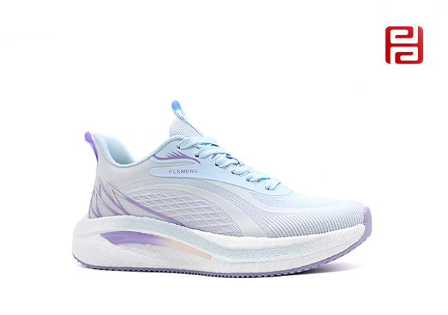 春秋運(yùn)動(dòng)女鞋單鞋快樂(lè)運(yùn)動(dòng)蒙幻紗面料女鞋