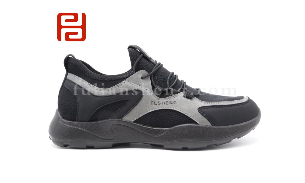 福連升春季男鞋拼色旅游鞋戶外休閑運動徒步鞋